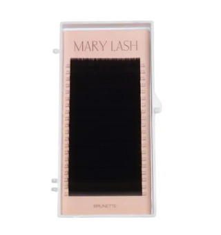 Ресницы brunette espresso 20 линий MARY LASH Volume lashes mix C, 0.07,  8 – 18 мм