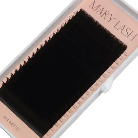 Ресницы brunette espresso 20 линий MARY LASH Volume lashes mix C, 0.07, 8 – 18 мм
