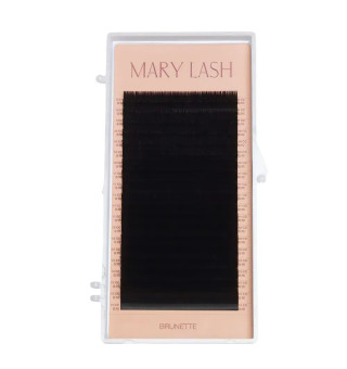 Ресницы brunette espresso 20 линий MARY LASH Volume lashes mix CC, 0.10,  8 – 14 мм