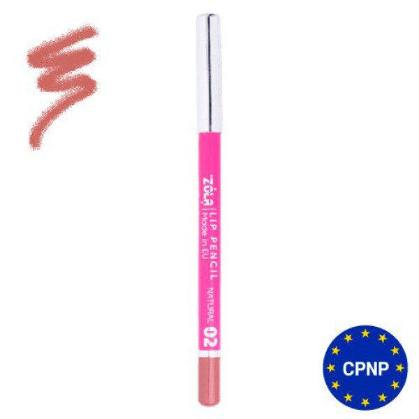 Олівець для губ ZOLA 02 NATURAL