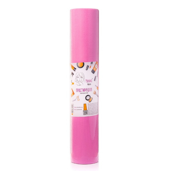 Panni Mlada sheets 0.8х100 m from spunbond (1 roll), pink