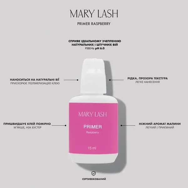 Primer MARY LASH Raspberries, 15 ml