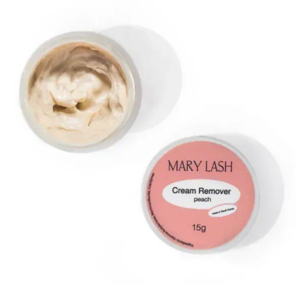 Ремувер кремовый MARY LASH PEACH, 15 г
