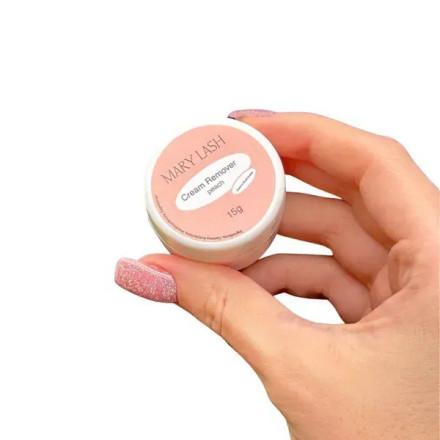 Ремувер кремовый MARY LASH PEACH, 15 г