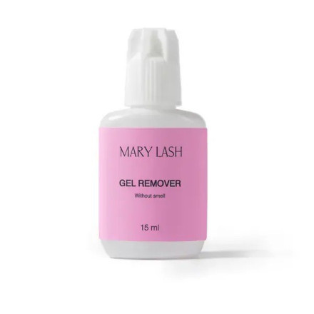 Гелевый ремувер MARY LASH without smell, 15 мл