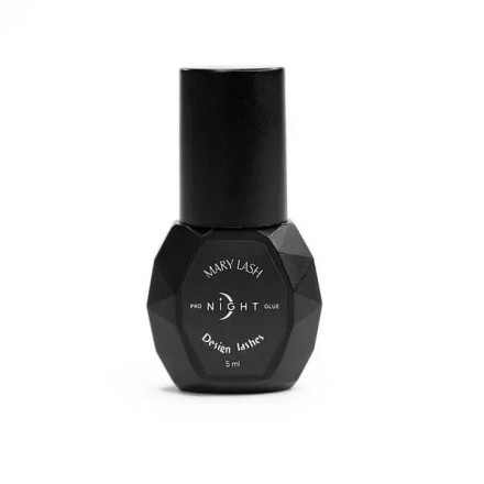 Клей для наращивания ресниц NIGHT + нейтрализатор клея Подружка MARY LASH & Design Lashes 2×5 мл