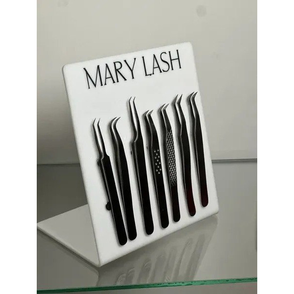 Стенд для 7 пинцетов MARY LASH с магнитами