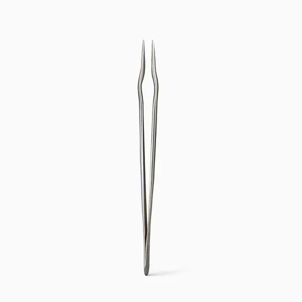 Straight eyelash extension tweezers MARY LASH, S2 "Extended"