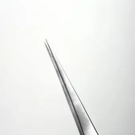 Straight eyelash extension tweezers MARY LASH, S2 "Extended"