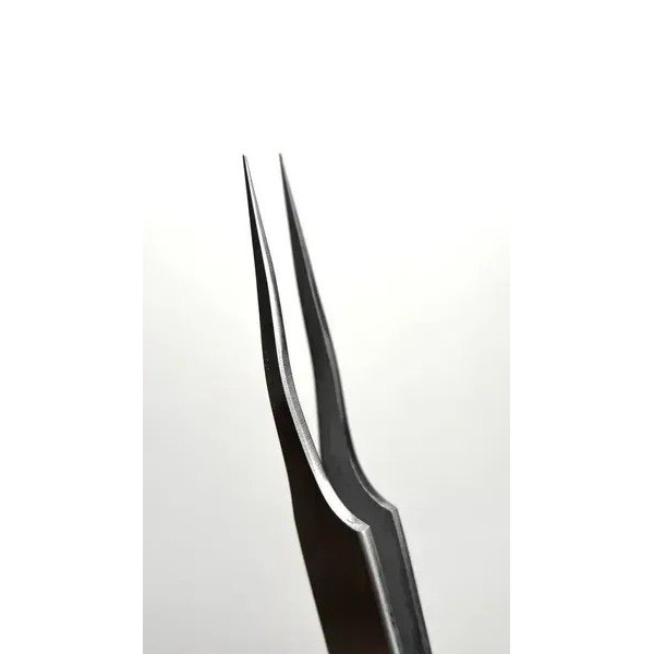 Straight eyelash extension tweezers MARY LASH, S3 "Dolphin"