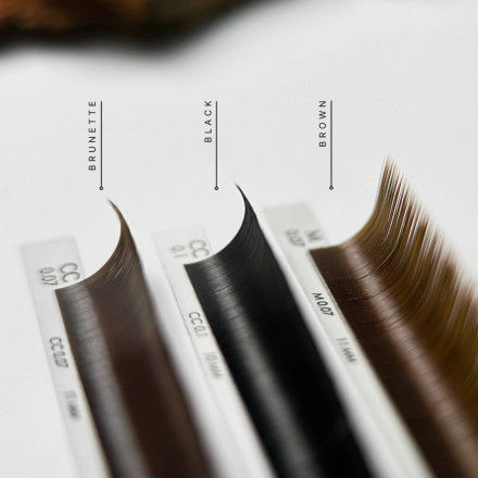 Ресницы black 9 линий EFFECT EXPERT «MINI» mix С, 0.10, 4 – 7 мм