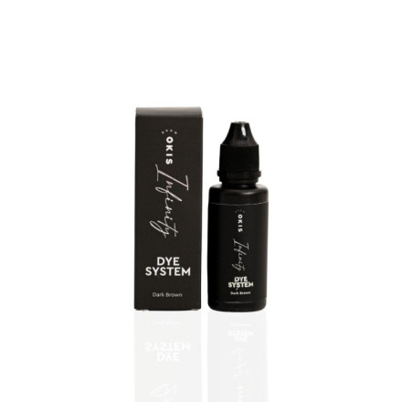 Краска для бровей Infinity Dye System OKIS BROW Dark Brown, 15 мл