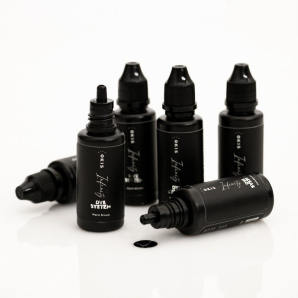 Краска для бровей Infinity Dye System OKIS BROW Dark Brown, 15 мл