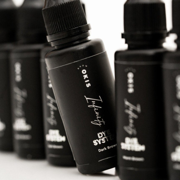 Краска для бровей Infinity Dye System OKIS BROW Dark Brown, 15 мл
