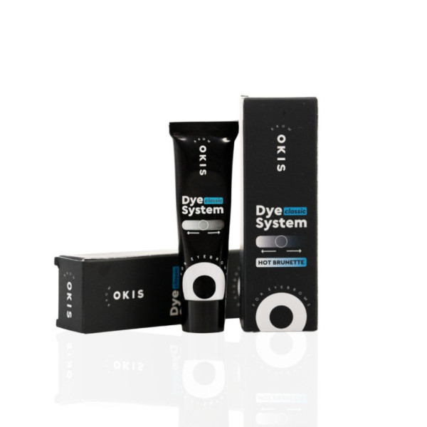 Фарба для брів Classic Dye System OKIS BROW Hot Brunette, 15 мл