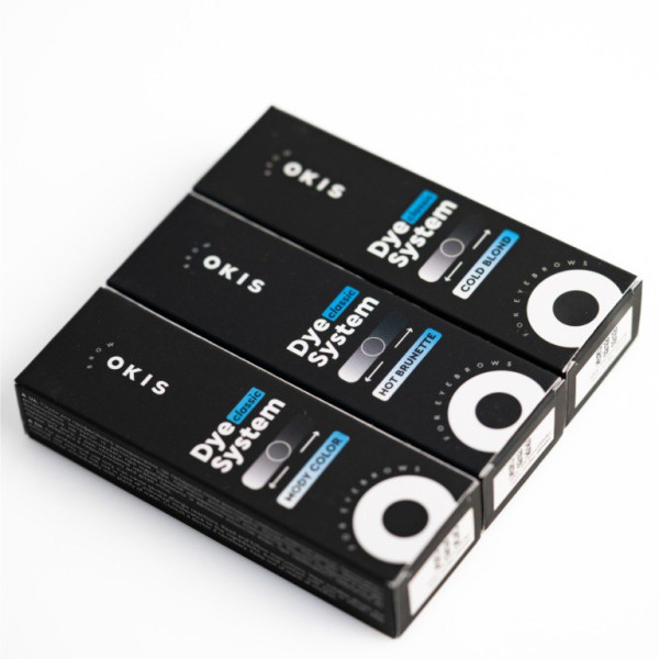 Фарба для брів Classic Dye System OKIS BROW Hot Brunette, 15 мл