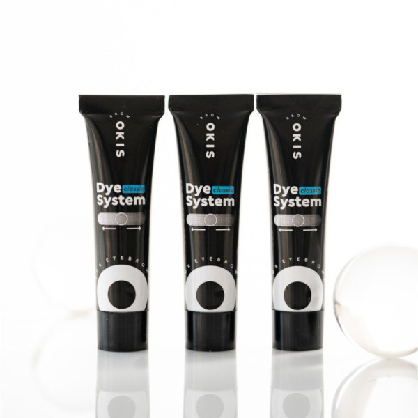 Фарба для брів Classic Dye System OKIS BROW Hot Brunette, 15 мл