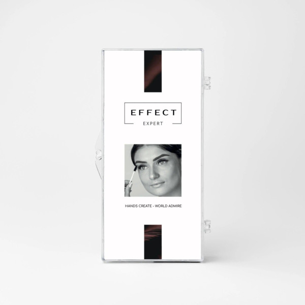 Brunette eyelashes 20 lines EFFECT EXPERT «BALANCE» mix L, 0.10, 6 – 13 mm
