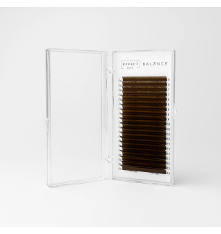 Ресницы brown 20 линий EFFECT EXPERT «BALANCE» mix C, 0.07, 6 – 13 мм