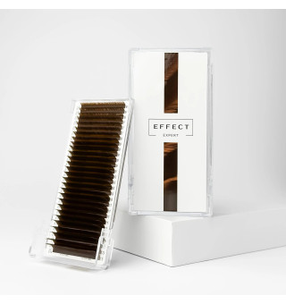 Ресницы brown 28 линий EFFECT EXPERT «EXPERT» mix L, 0.07, 6 – 13 мм