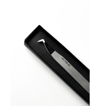 Curved Eyelash Extension Tweezers EFFECT EXPERT Vector 85