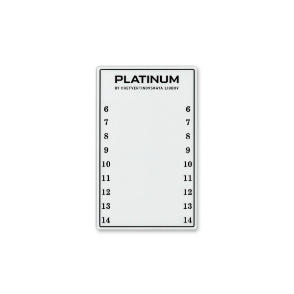 Планшетка для ресниц PLATINUM
