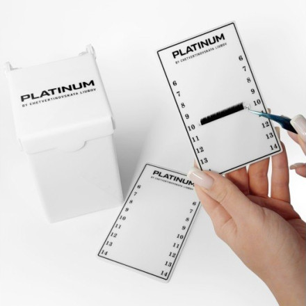 Планшетка для ресниц PLATINUM