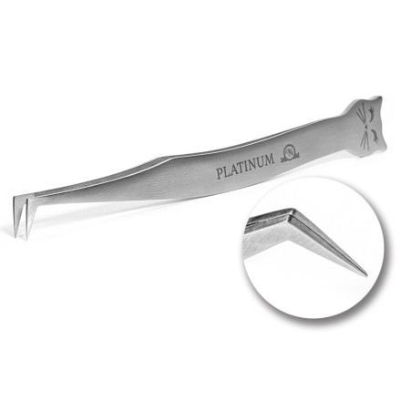 PLATINUM Lash Tweezer "Gray Cat"