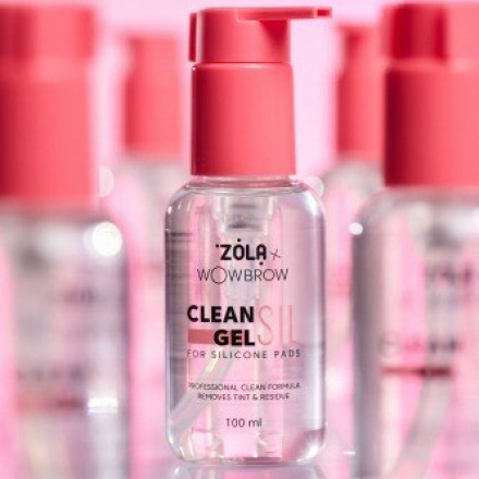 ZOLA x WowBrow CLEAN SIL GEL silicone roller cleaner, 100 ml