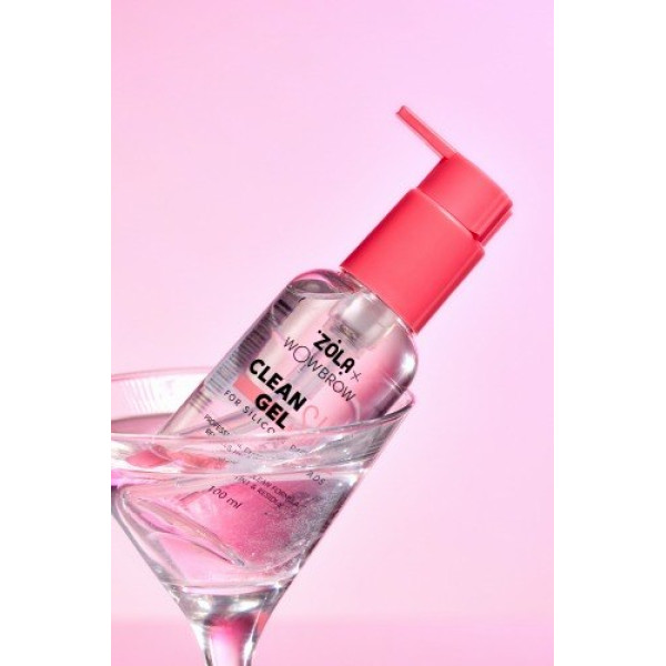 ZOLA x WowBrow CLEAN SIL GEL silicone roller cleaner, 100 ml