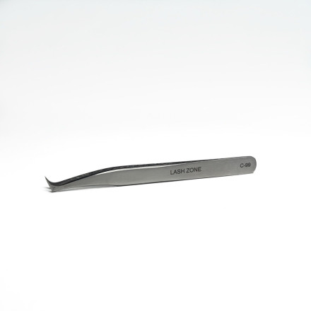 Curved tweezers Lash Zone C-99