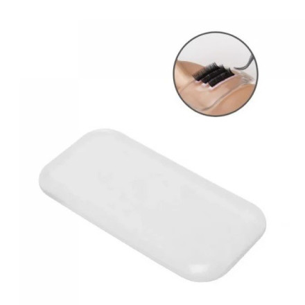 Silicone lash palette for hand (transparent)