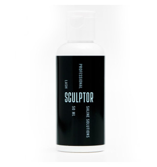 Знежирювач сольовий для вій SCULPTOR SALINE SOLUTION, 50 мл