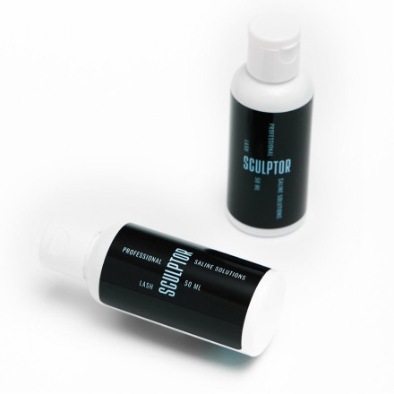 Słony odtłuszczacz do rzęs SCULPTOR SALINE SOLUTION, 50 ml