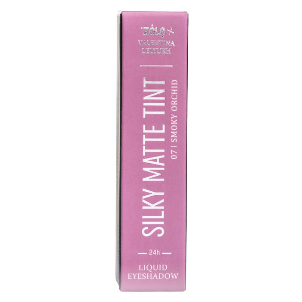 Рідкі тіні для повік ZOLA x Valentina Lelyukh Silky Matte Tint 07 Smoky Orchid