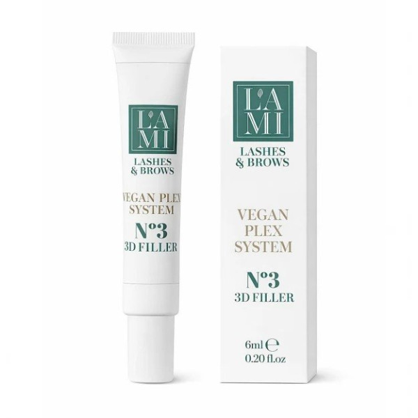 Маска пептидна для вій та брів Lami Lashes 3D Filler VEGAN №3, 6 мл