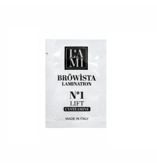 Lash and brow lamination solution No. 1 Lift Lami Lashes Browista Lamination, 2 ml (sachet)