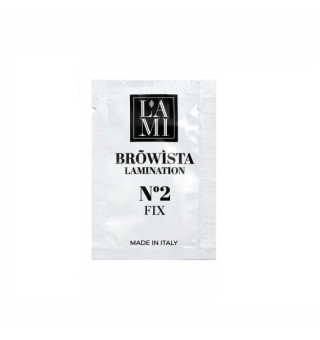 Состав для ламинирования ресниц и бровей №2 Fix Lami Lashes Browista Lamination, 2 мл (саше)