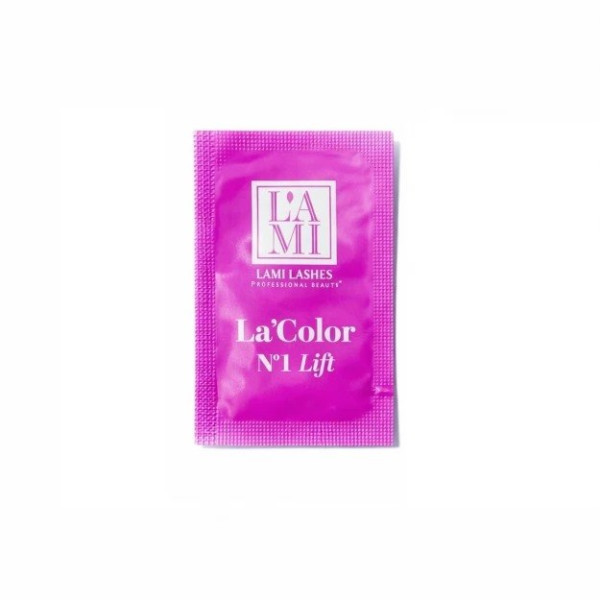 Состав для ламинирования ресниц и бровей №1 Lift Lami La'Color, 0,8 мл (саше)
