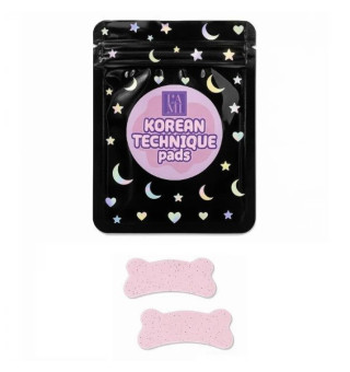 Патчі силіконові багаторазові для корейської техніки Lami Lashes Korean Technique Pads, рожеві