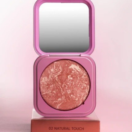 Рум’яна для обличчя ZOLA Velvet Blush Glow Natural Touch 02 (Природний дотик)