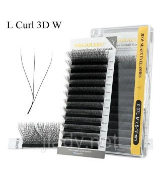 Nagaraku Mix L W-shape 3D, 0.07, 8-12 mm