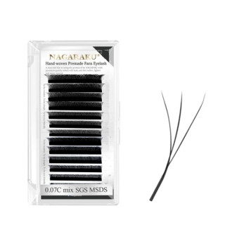 Nagaraku Mix M (LU) W-shape 3D, 0.07, 8-12 mm