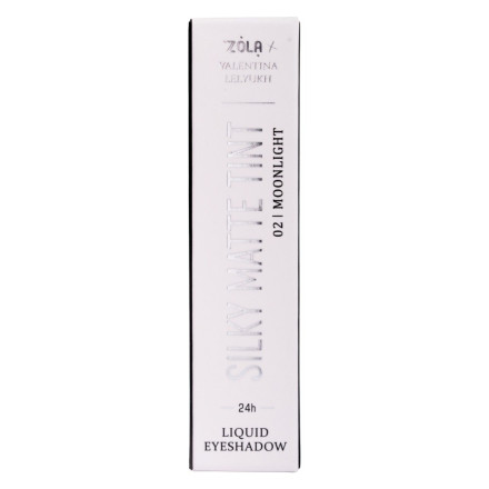 Рідкі тіні для повік ZOLA x Valentina Lelyukh Silky Matte Tint 02 Moonlight