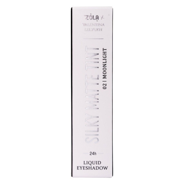 Рідкі тіні для повік ZOLA x Valentina Lelyukh Silky Matte Tint 02 Moonlight
