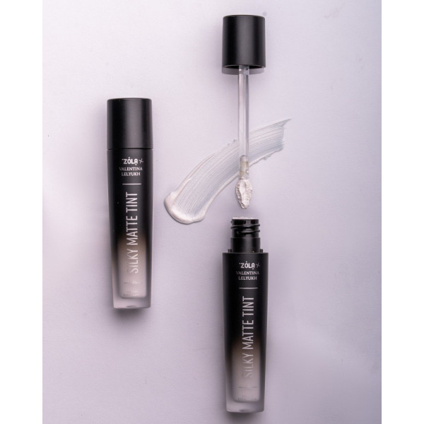 Рідкі тіні для повік ZOLA x Valentina Lelyukh Silky Matte Tint 02 Moonlight