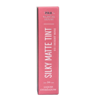 Рідкі тіні для повік ZOLA x Valentina Lelyukh Silky Matte Tint 03 Desert Rose