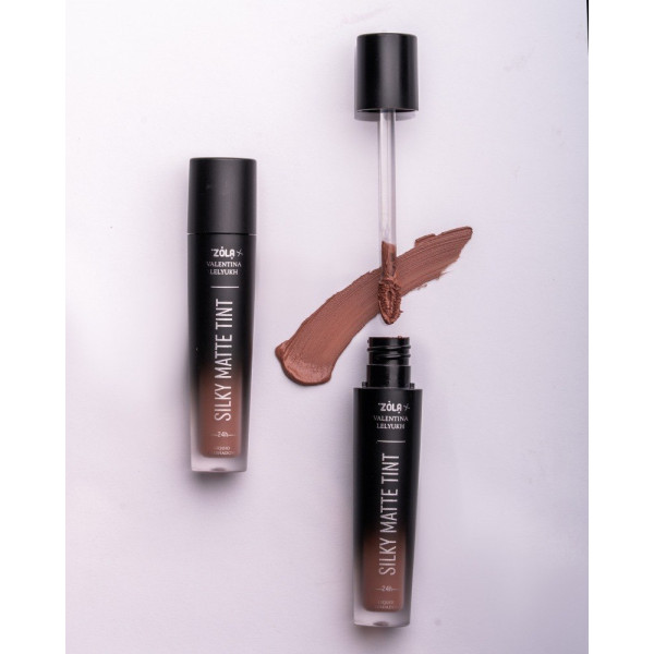 Рідкі тіні для повік ZOLA x Valentina Lelyukh Silky Matte Tint 03 Desert Rose