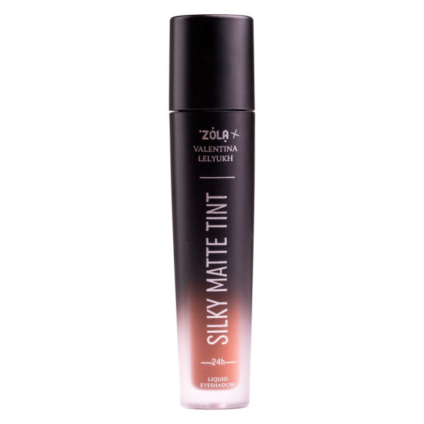 Рідкі тіні для повік ZOLA x Valentina Lelyukh Silky Matte Tint 06 Espresso