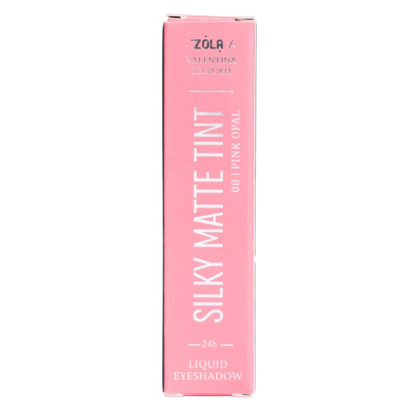 Рідкі тіні для повік ZOLA x Valentina Lelyukh Silky Matte Tint 08 Pink Opal